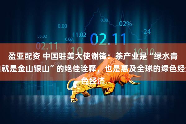 盈亚配资 中国驻美大使谢锋：茶产业是“绿水青山就是金山银山”的绝佳诠释，也是惠及全球的绿色经济